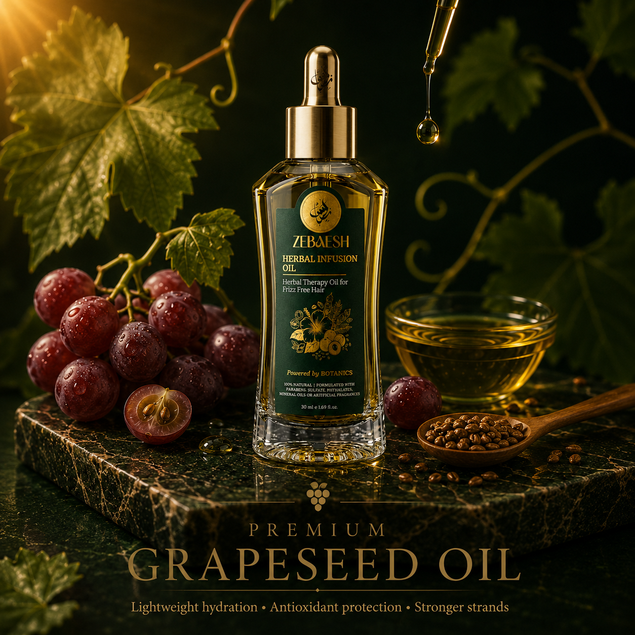Premium Grapeseed Oil