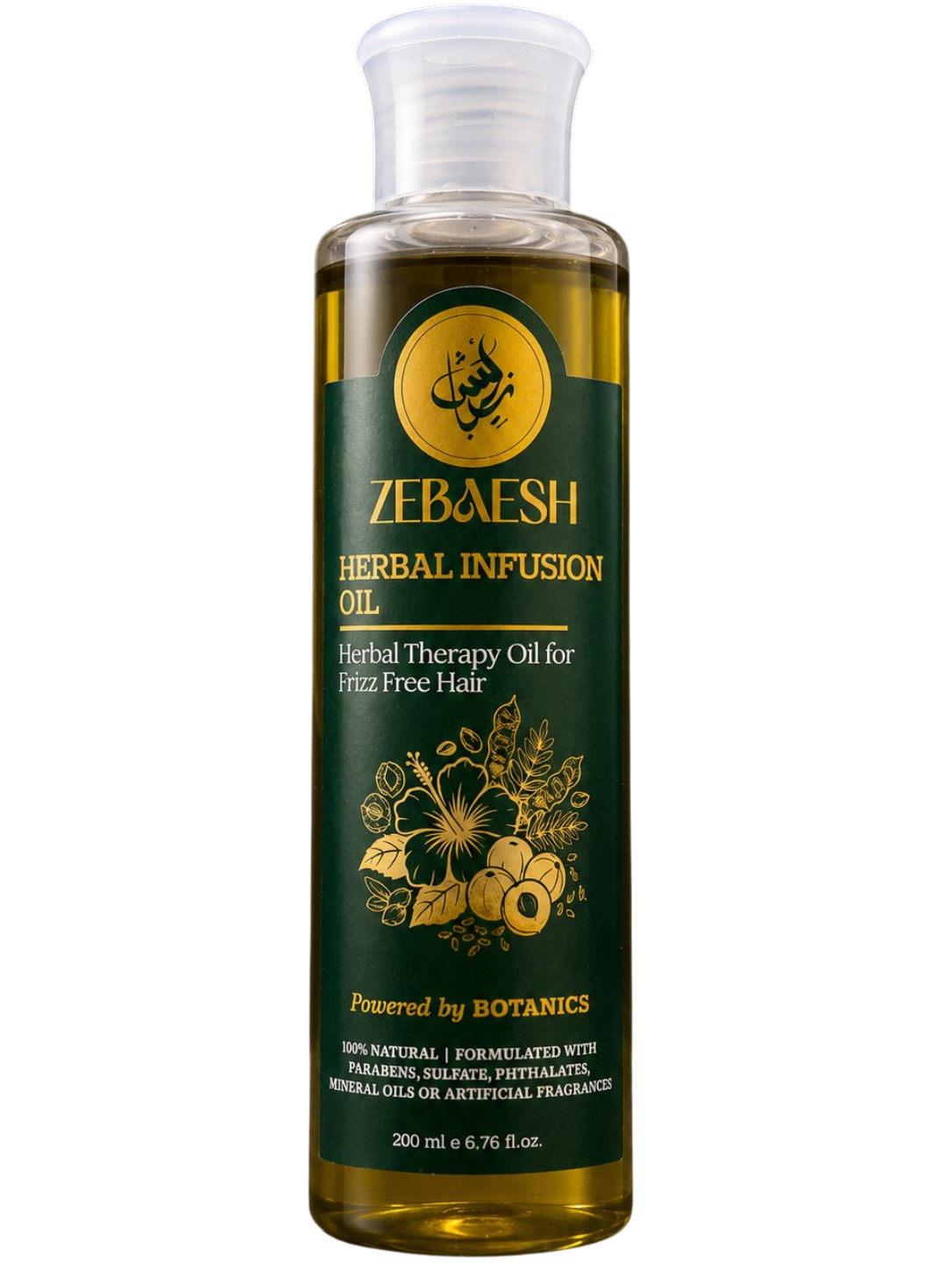 Zebaesh Herbal Infusion Oil – Complete Herbal Hair Therapy